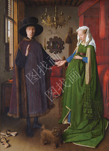 The Arnolfini Portrait (Portrait of Giovanni Arnolfini (?) and his Wife)